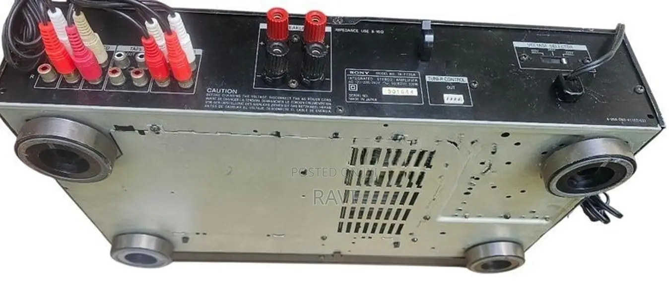 sony stereo amp