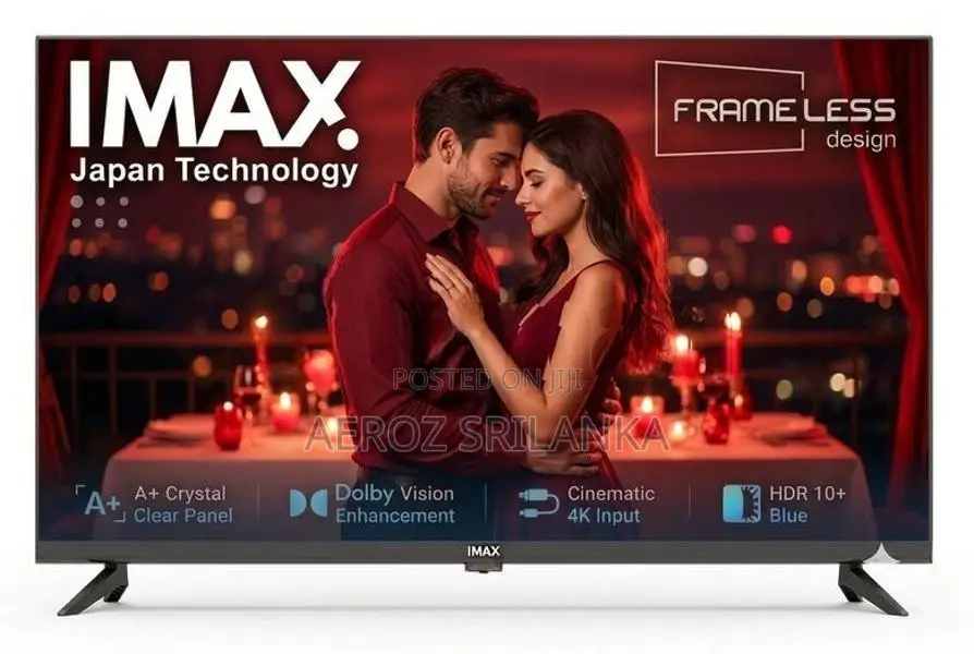 New IMAX 32'' FHD Smart LED Tv _ Japan