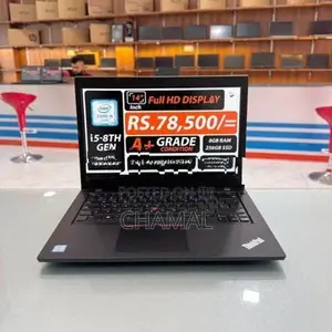 Lenovo ThinkPad L490 Core i5-8th Gen 8GB RAM 256GB SSD Laptop