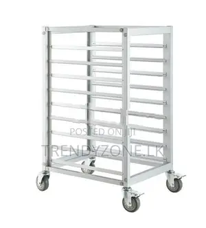 Baking Tray Trolley 09 Layers (Aluminium)