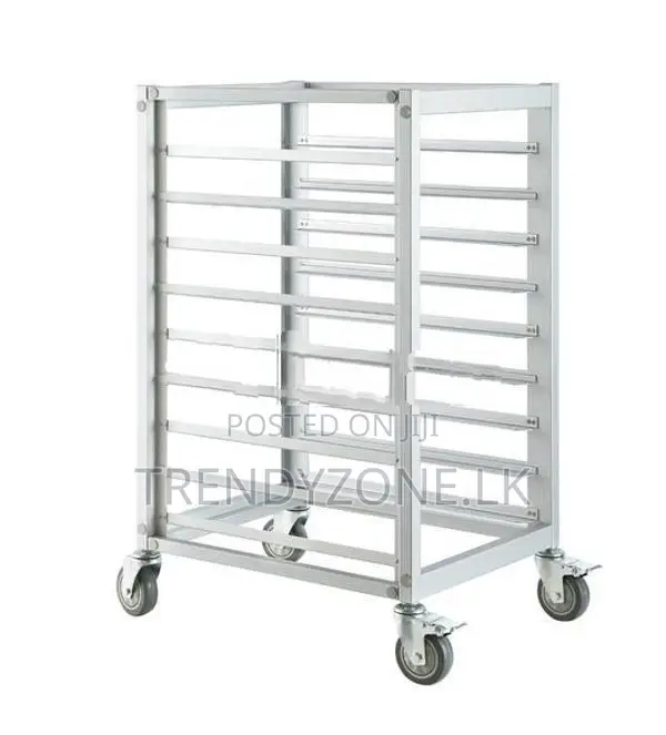Baking Tray Trolley 09 Layers (Aluminium)
