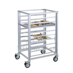 Baking Tray Trolley 09 Layers (Aluminium)