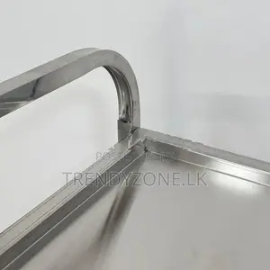 Stainless Steel Serving Trolley - 3 Shelf