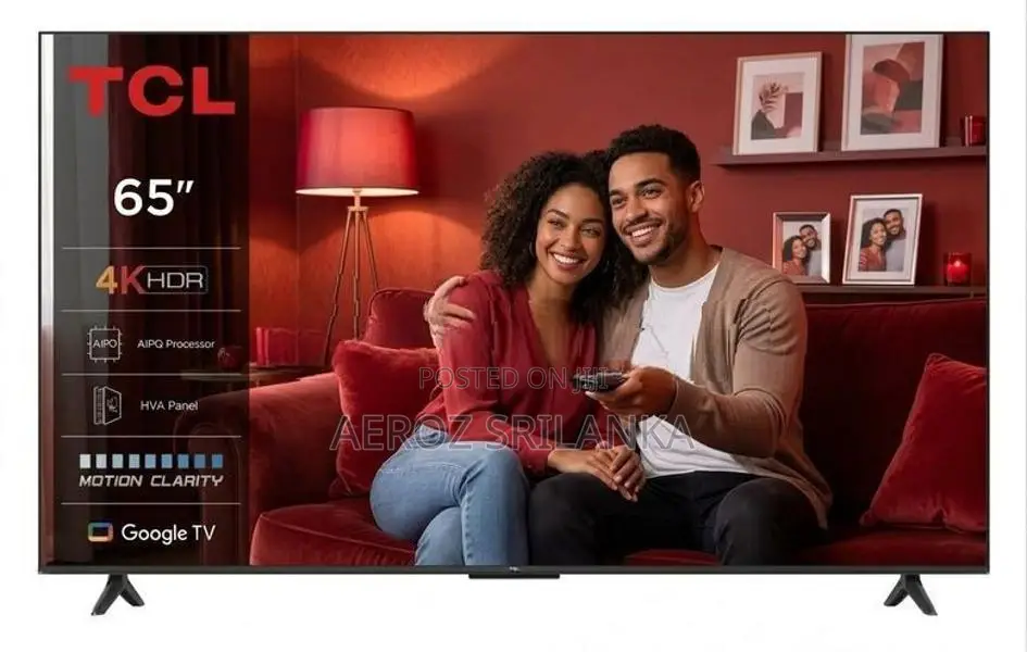 New TCL 65 Inch 4K Ultra HD Google TV - TCL65P6K