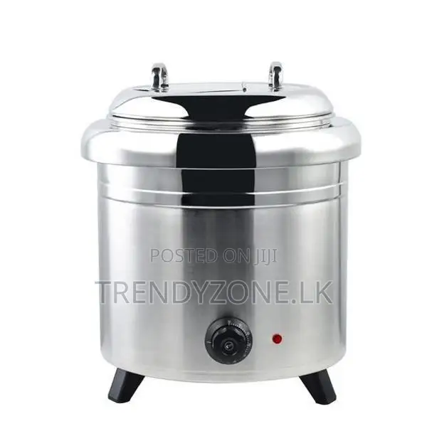 Industrial Soup Kettle 13L – Stainless Steel Finish