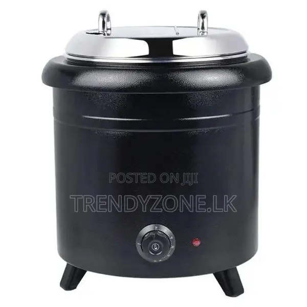 Industrial Soup Kettle 13L – Black Finish