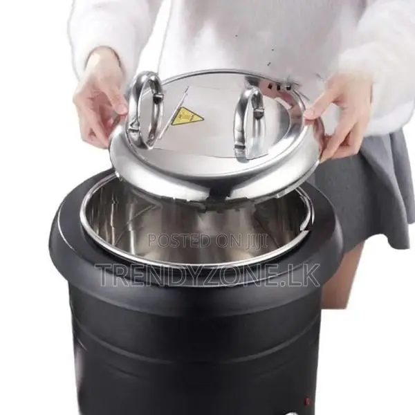 Industrial Soup Kettle 13L – Black Finish