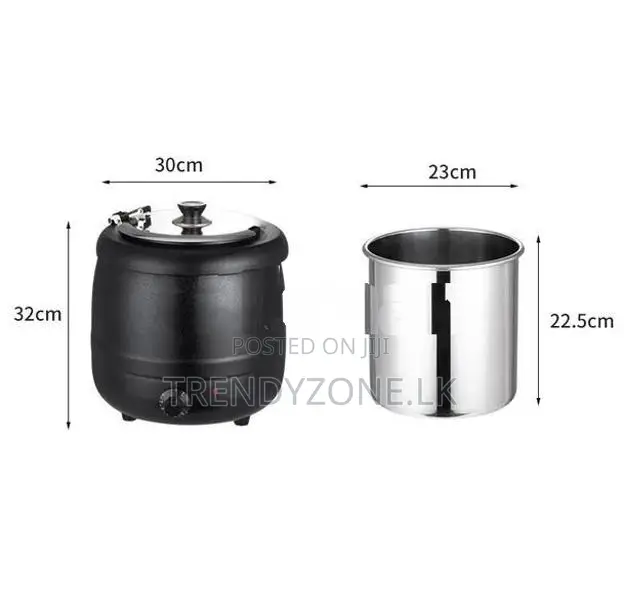 Industrial 10l soup kettle