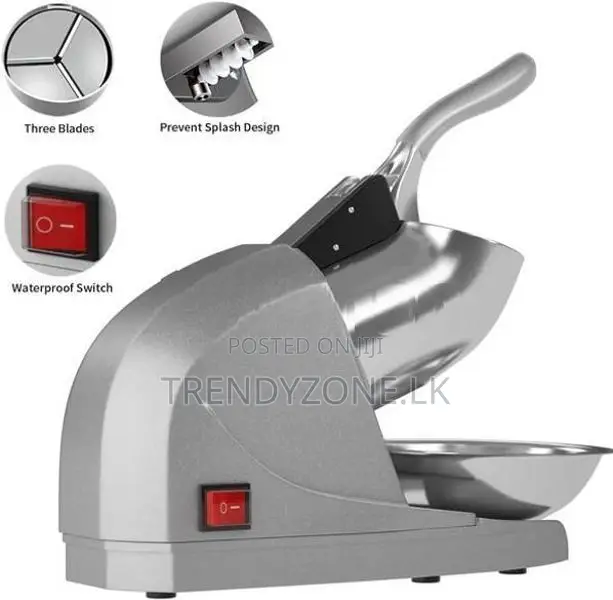 Industrial Multi-purpose Cube Ice Shaver Machines
