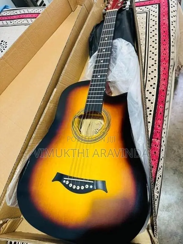 Brand new acoustic guitar