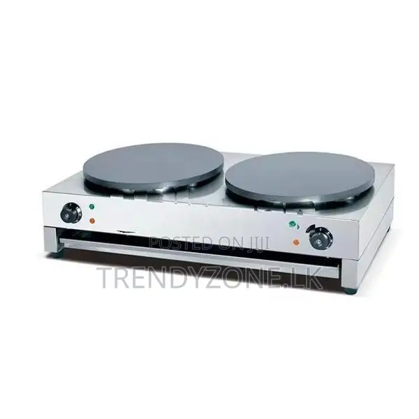 Industrial Gas Crepe Maker Double