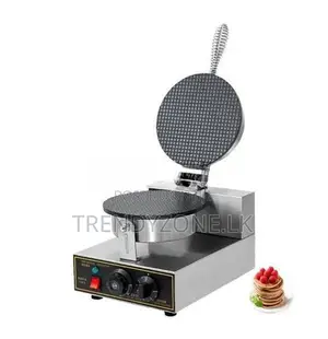 Industrial Electric Single Ice Cone Waffle Maker