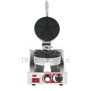Industrial Heart Shape Round Waffle Baker