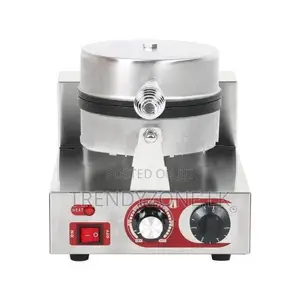 Industrial Heart Shape Round Waffle Baker