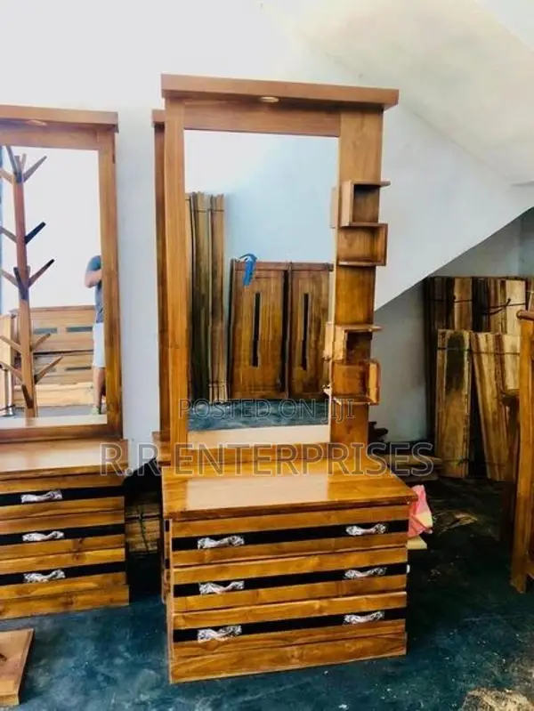 Teak Modern Dressing Table .