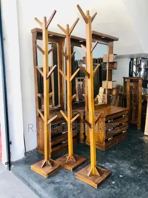 Wooden Cloth Rack .