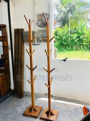 Wooden Cloth Rack .