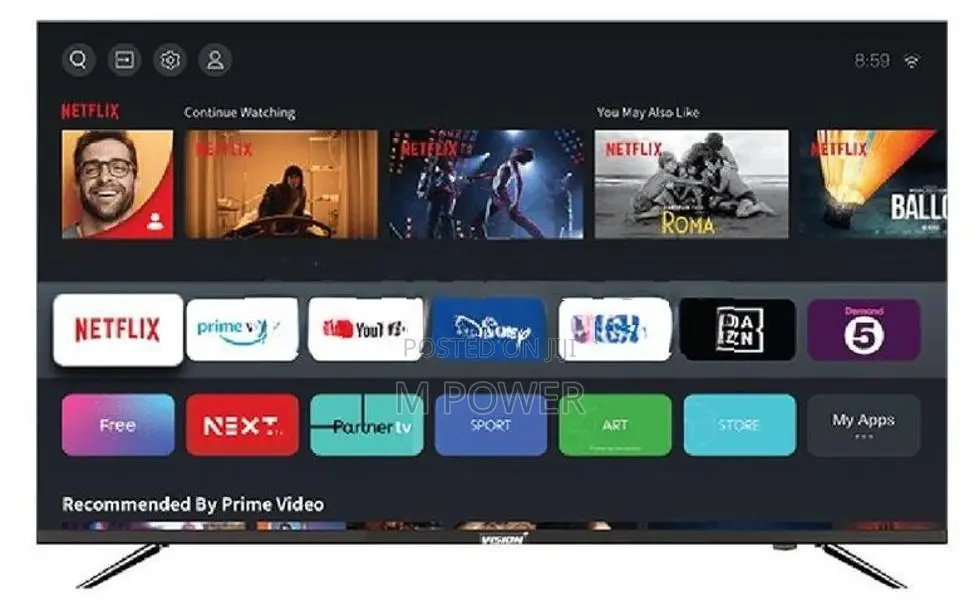 Wisdom 65" 4K Smart TV