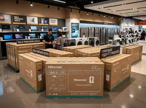 New 4K Hisense 43'' Ultra HD Smart TV with Voice Control