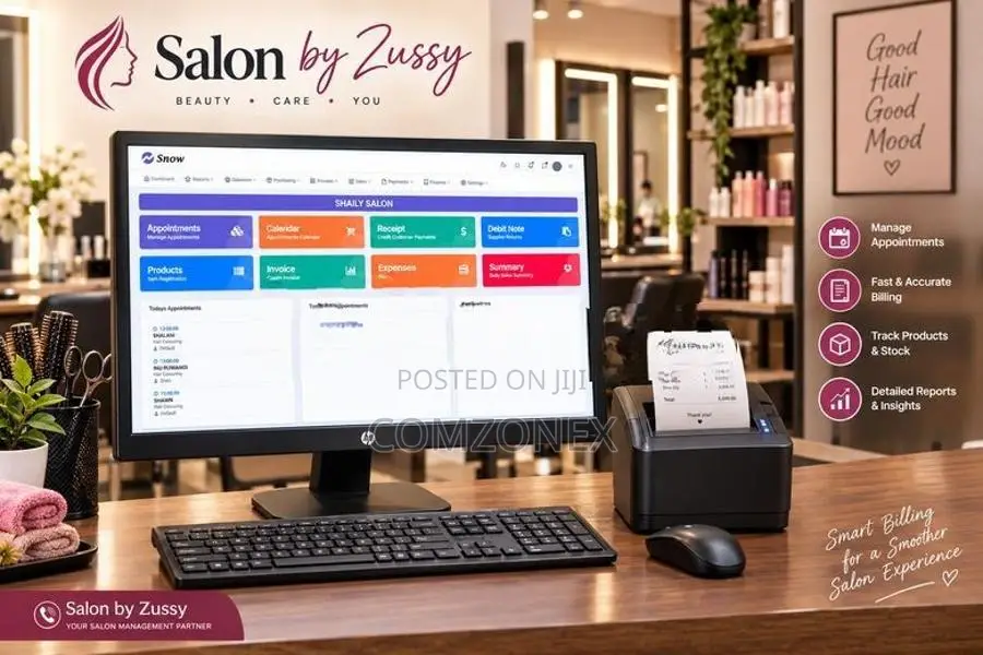 Salon Management & Billing POS System