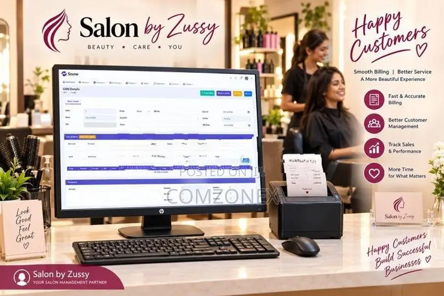 Salon Management & Billing POS System