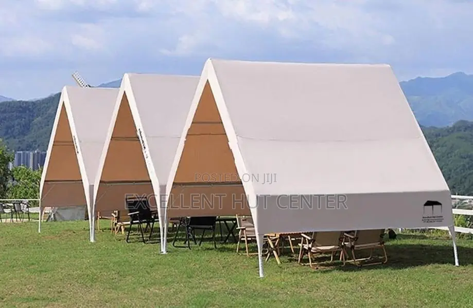 10*10ft Assemble Canopy Triangular Tent hut