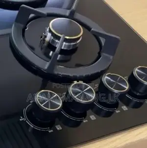 Novo Brass Burners Gas Cooker Hob - Luxury Safety Model