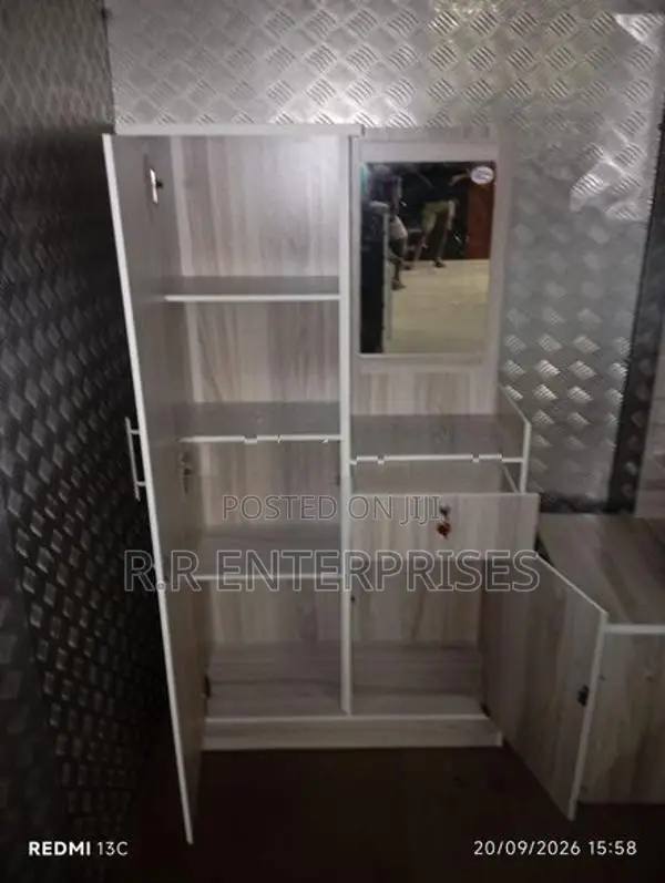 New Modern Kids Cloth Cupboard With Mirror .