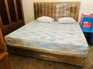 Queen Divan cushion bed and Arpico Spring Mattresses .