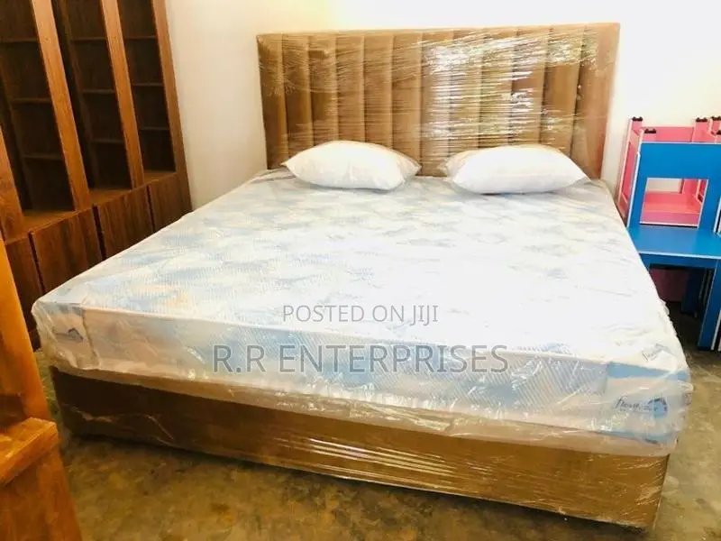 Queen Divan cushion bed and Arpico Spring Mattresses .