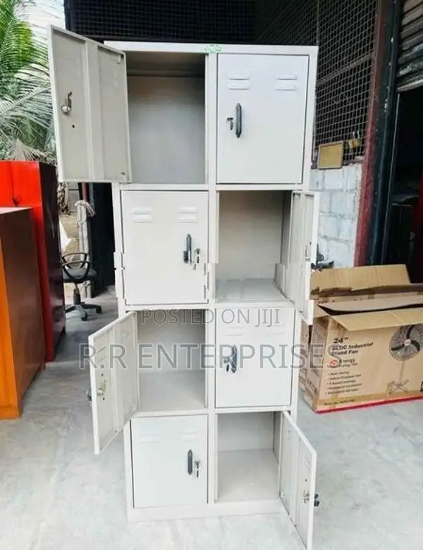New Steel 8 Door works lookers Cupboard .