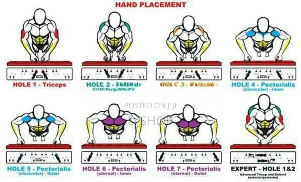 Foldable Push Up Board