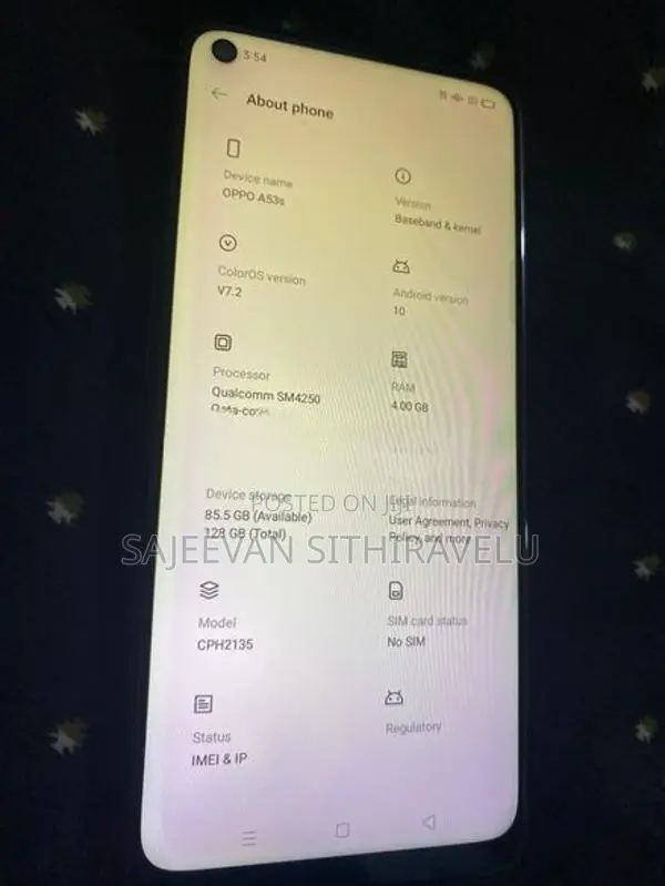 Oppo A53s (Used)