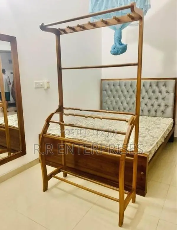 wooden Cloth Rack .