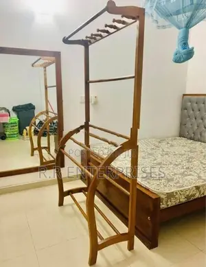 wooden Cloth Rack .