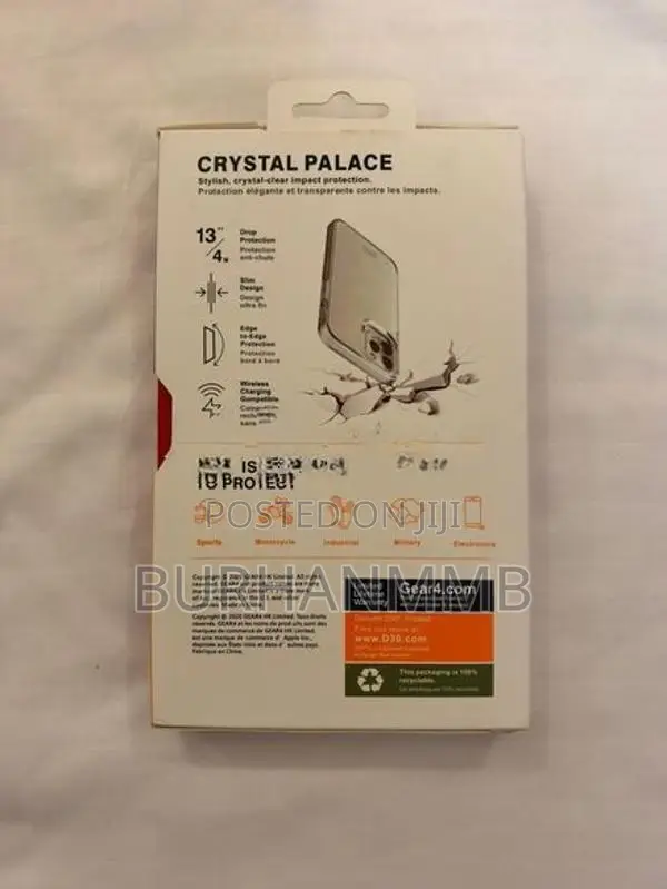 GEAR4 Crystal Palace MagSafe Case for iPhone 16 Pro Max