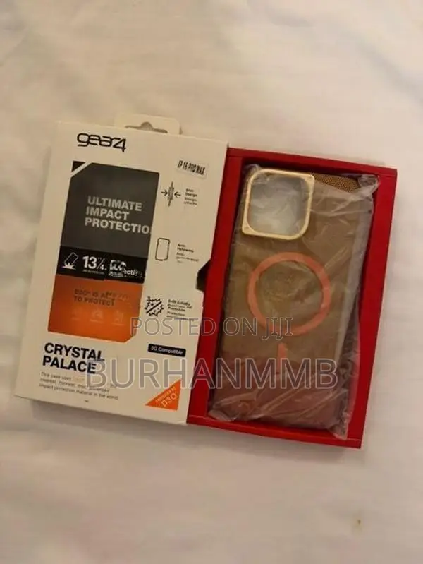GEAR4 Crystal Palace MagSafe Case for iPhone 16 Pro Max