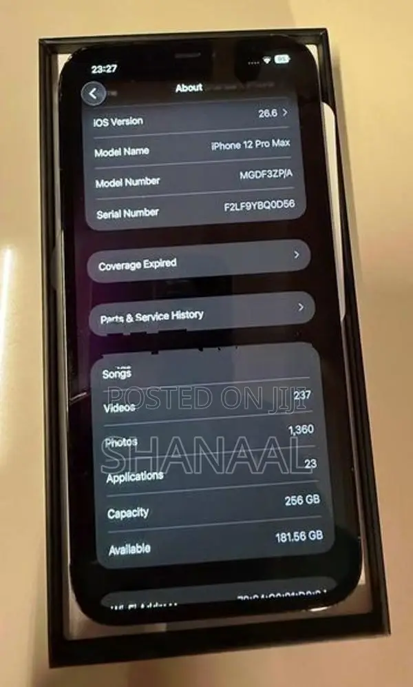 Apple iPhone 12 Pro Max Space Blue (Used)