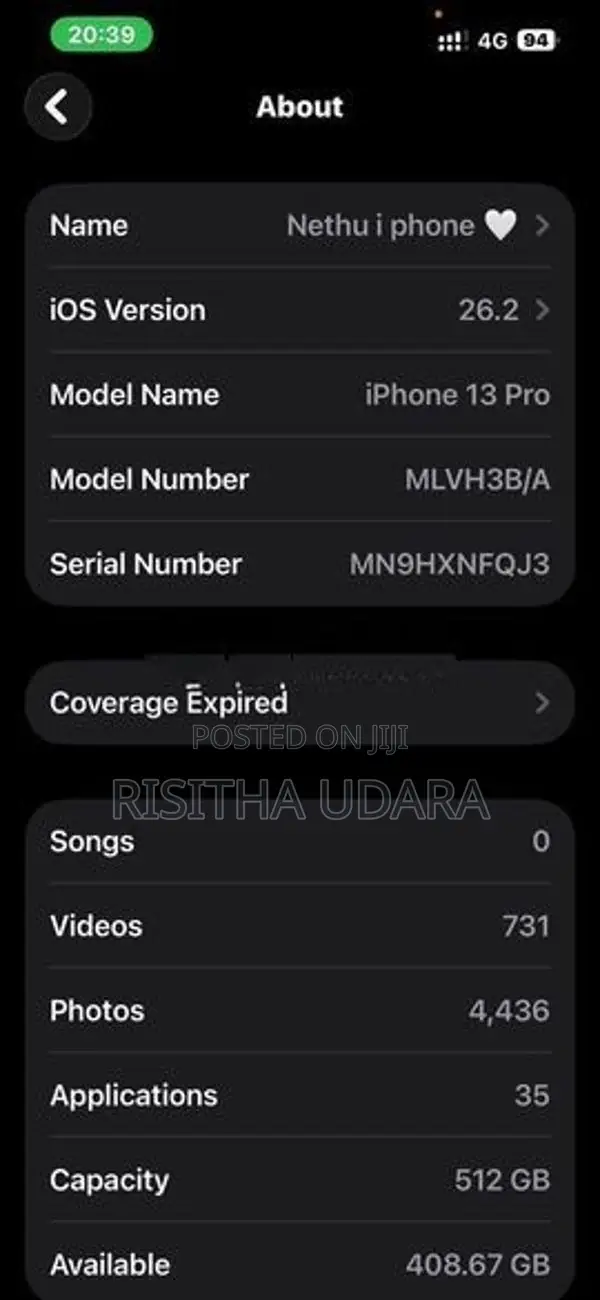 Apple iPhone 13 Pro (Used)