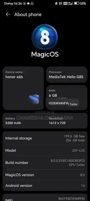 Honor X6b (Used)