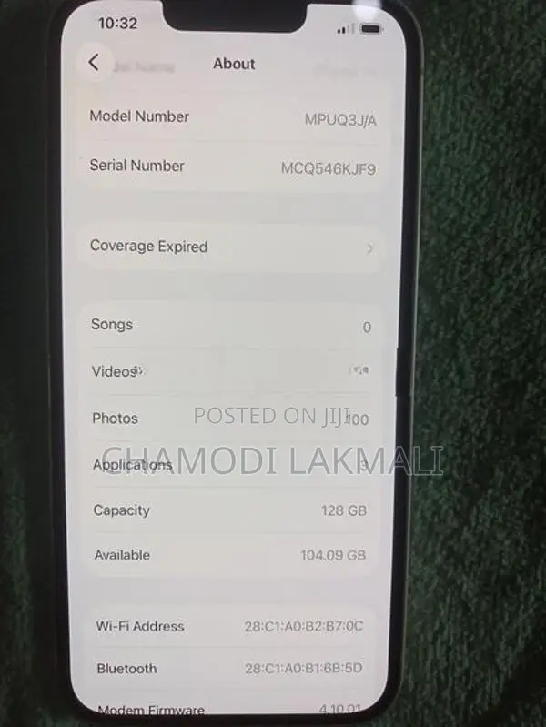 Apple iPhone 14 (Used)