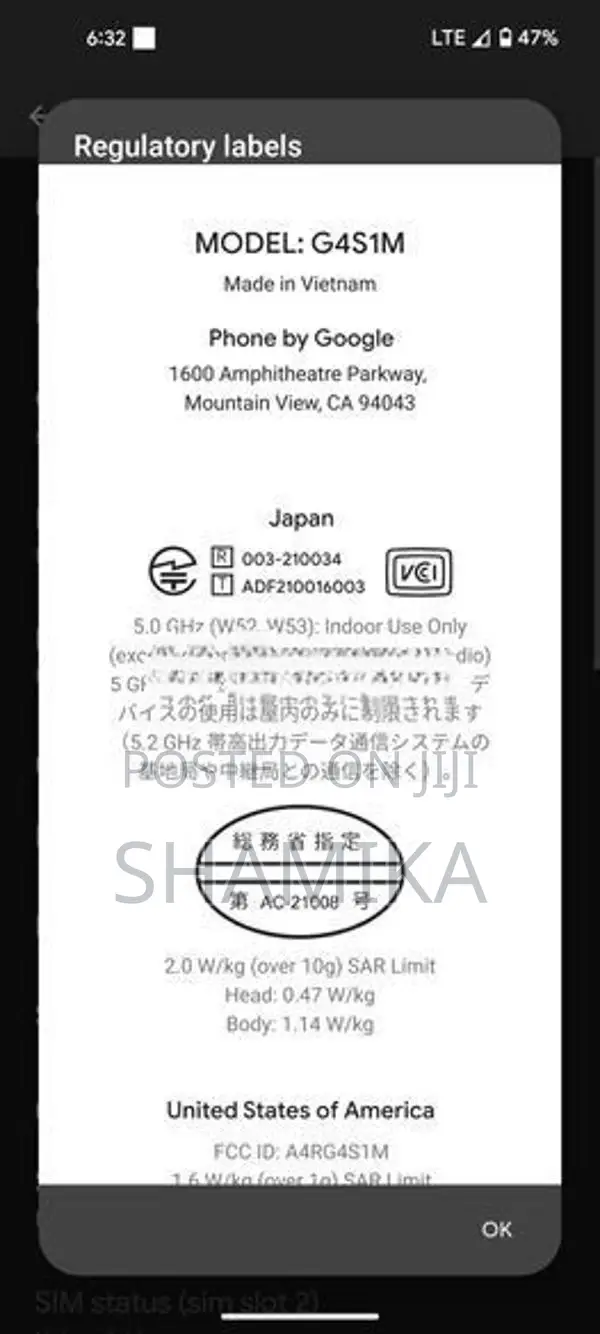 Google Pixel 5a (Used)