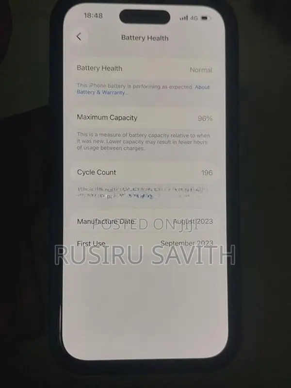 Apple iPhone 15 (Used)