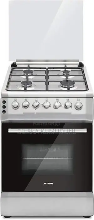 Aftron Afgr AT 4 Burner Gas Cooker With Oven