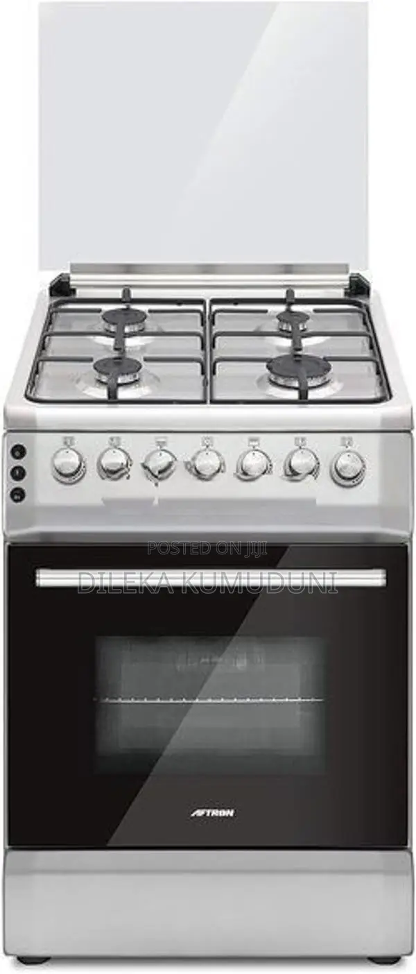 Aftron Afgr AT 4 Burner Gas Cooker With Oven