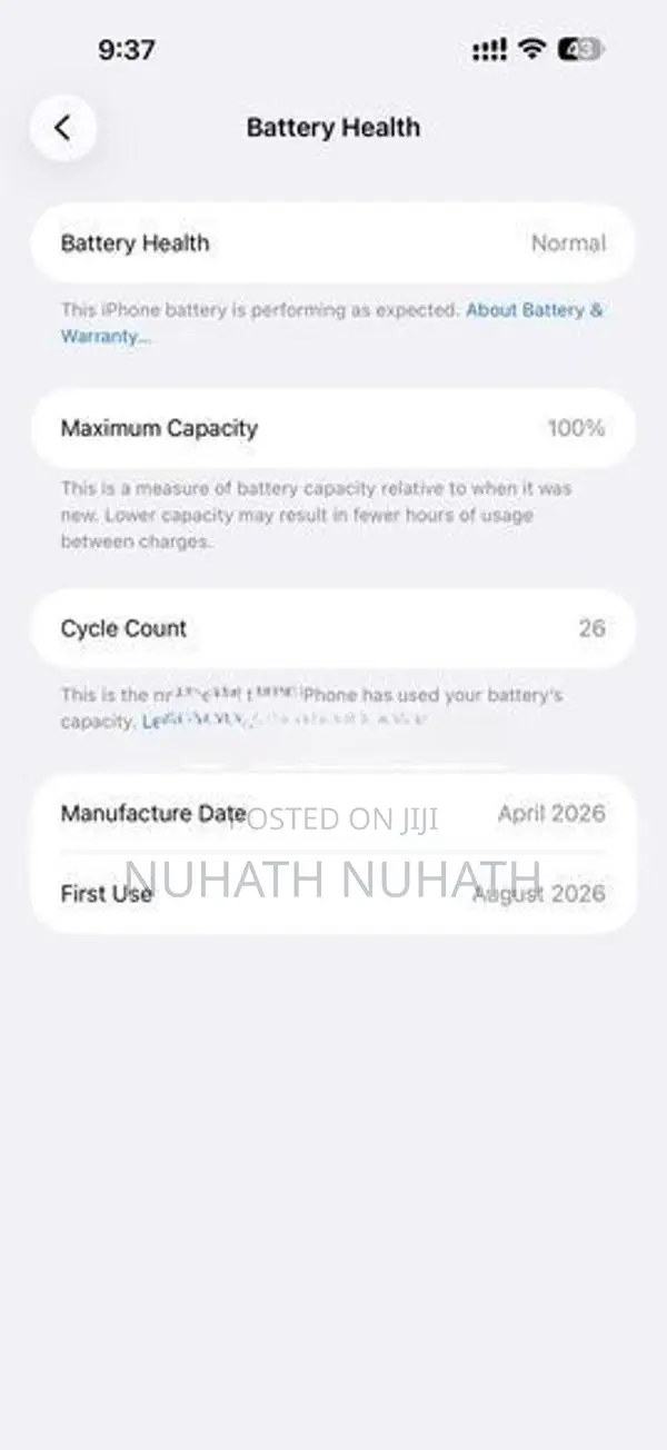 Apple iPhone 17 Pro Max (Used)