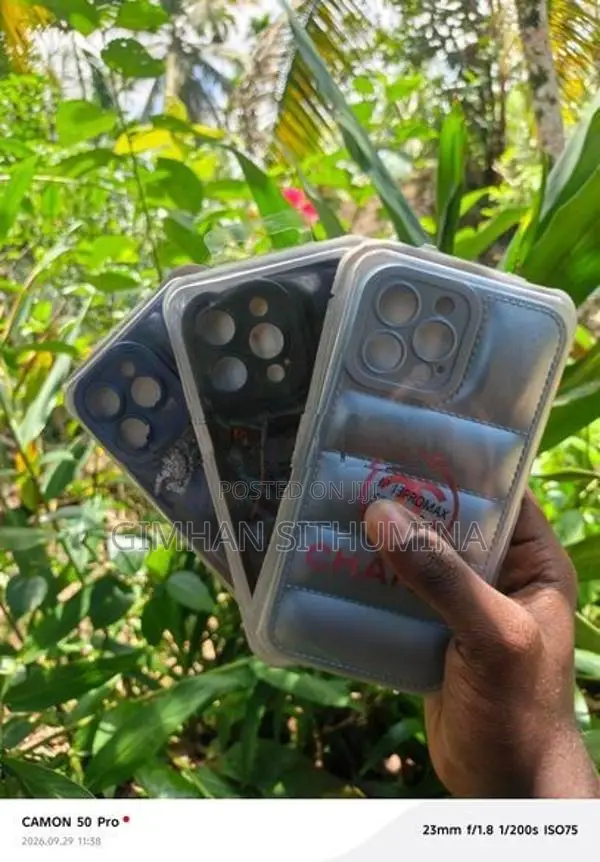 Apple I Phone Back Cove ම 1000යි