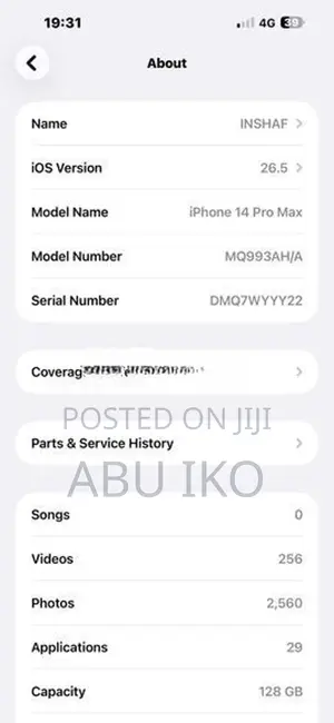 Apple iPhone 14 Pro Max (Used)