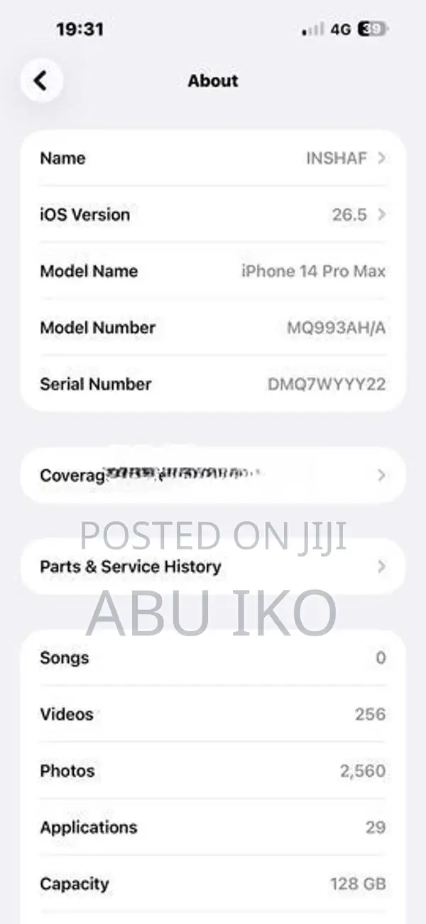 Apple iPhone 14 Pro Max (Used)