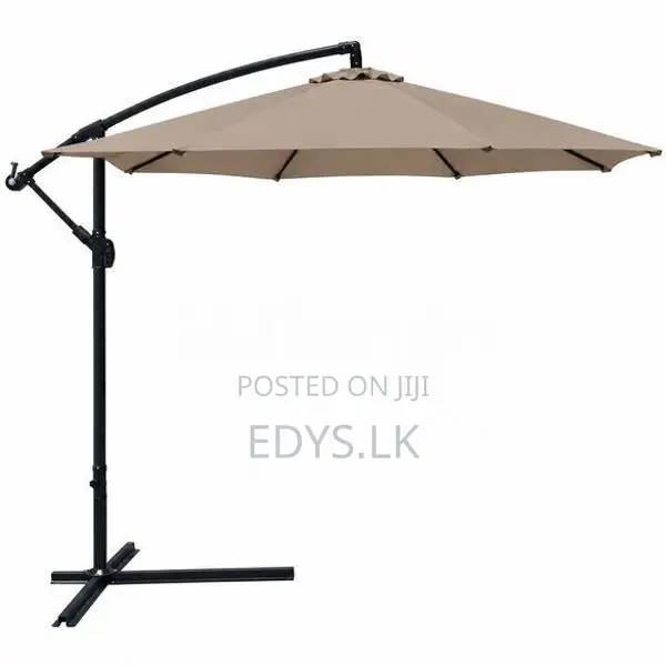 Side Pole Round Umbrella 3m Diameter